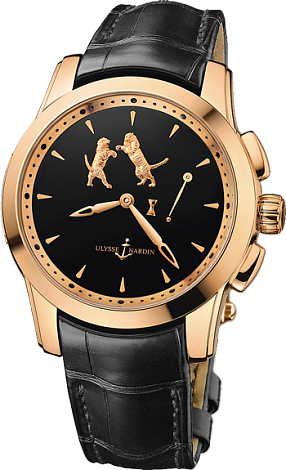 Replica Ulysse Nardin 6106-130 / E2-TIGER Complications Hourstriker TIGER watch